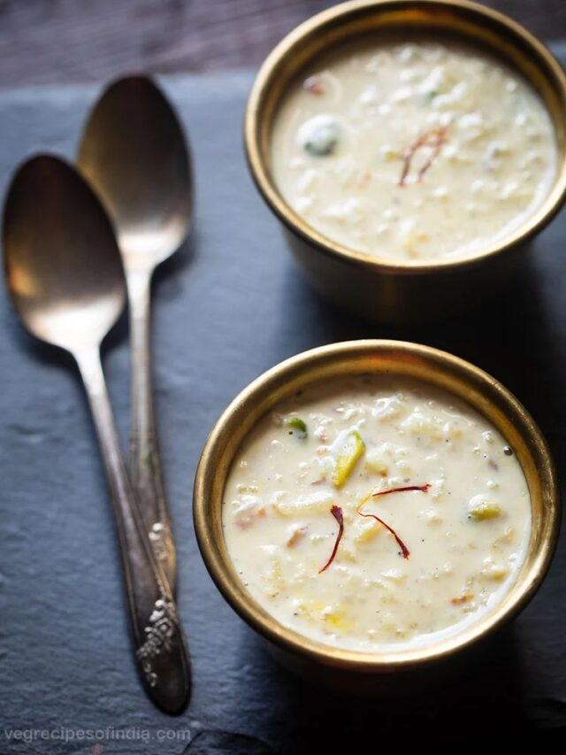 Sweet Symphony: 5 Must-Try Indian Kheer  delicacies: